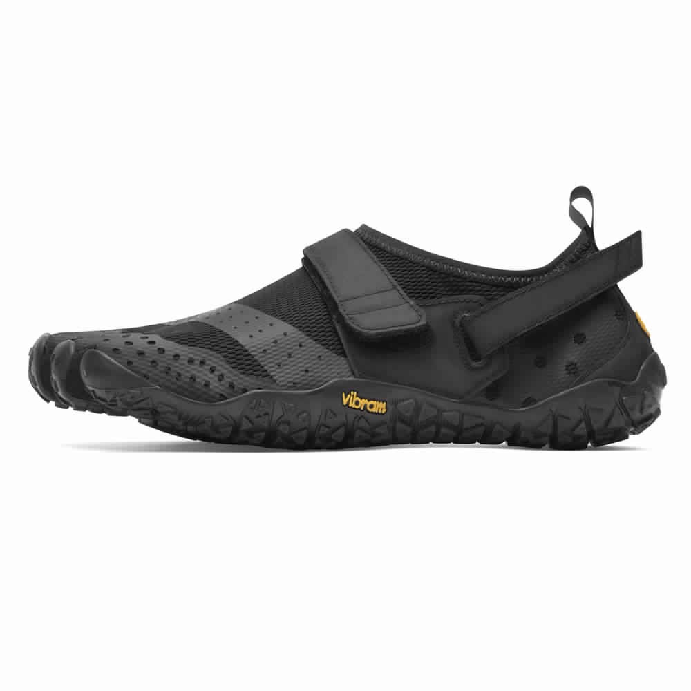 Vibram Fivefingers V-Aqua Mens Shoes - Black