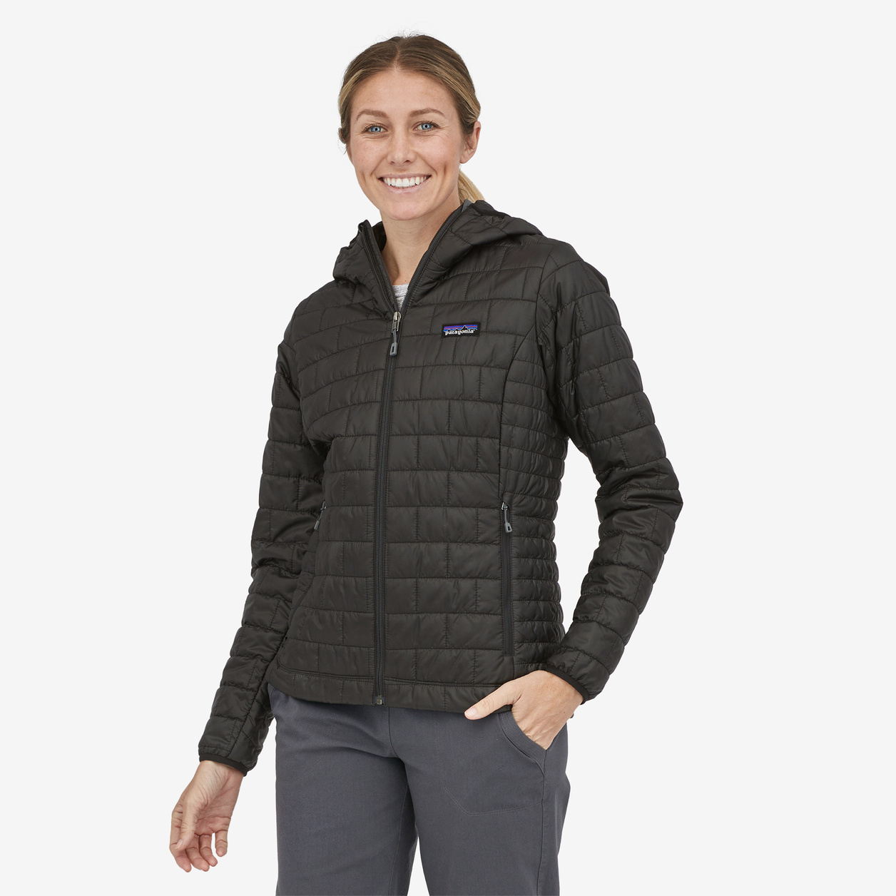 patagonia nano puff insulated hoodie