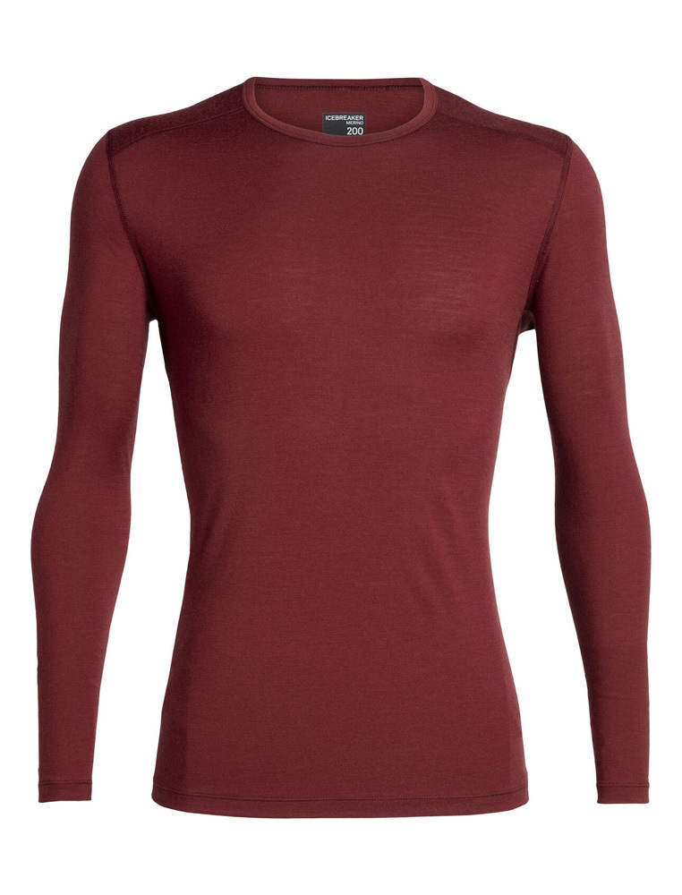 Men's Merino 200 Oasis Long Sleeve Crewe Thermal Top