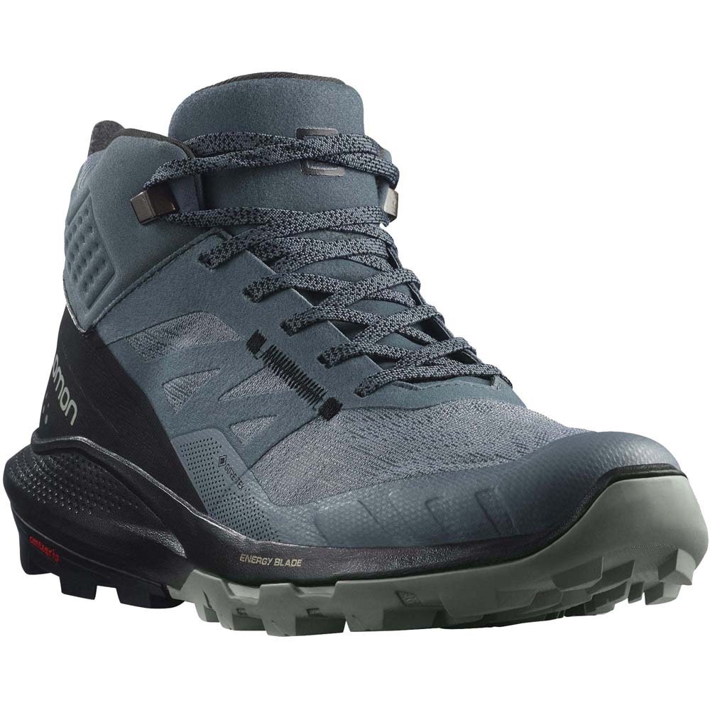 Salomon Outpulse Mid Gtx Womens Boots - Stormy Weather/Black/Wrought ...