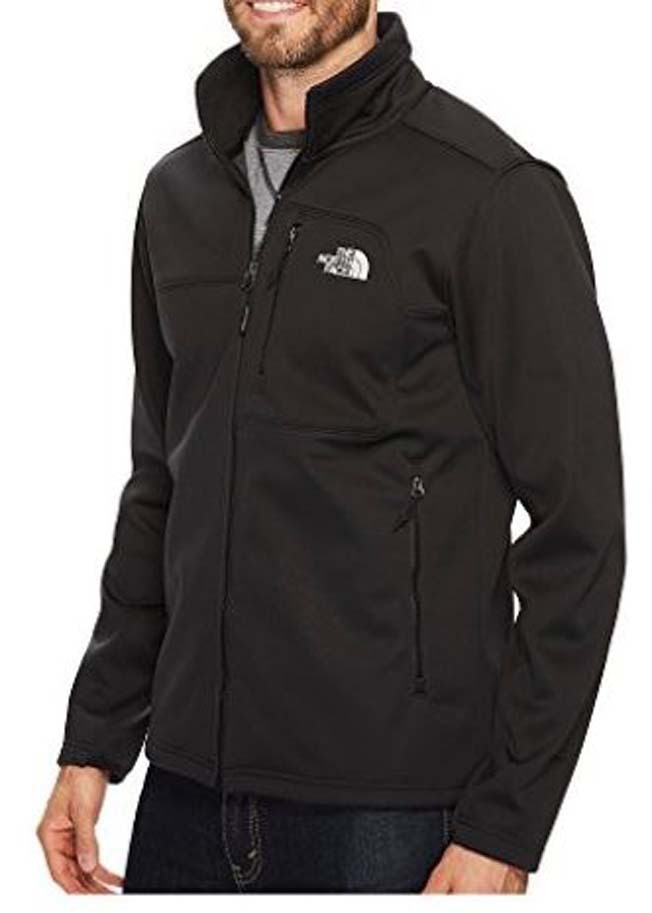 The North Face Mens Apex Risor Softshell Jacket - TNF Black