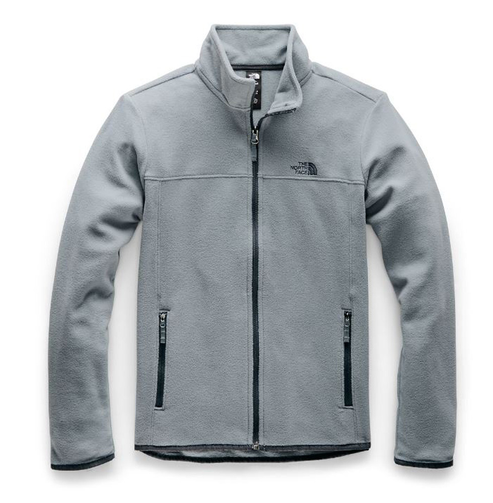 Grey fleece north face on sale jacket