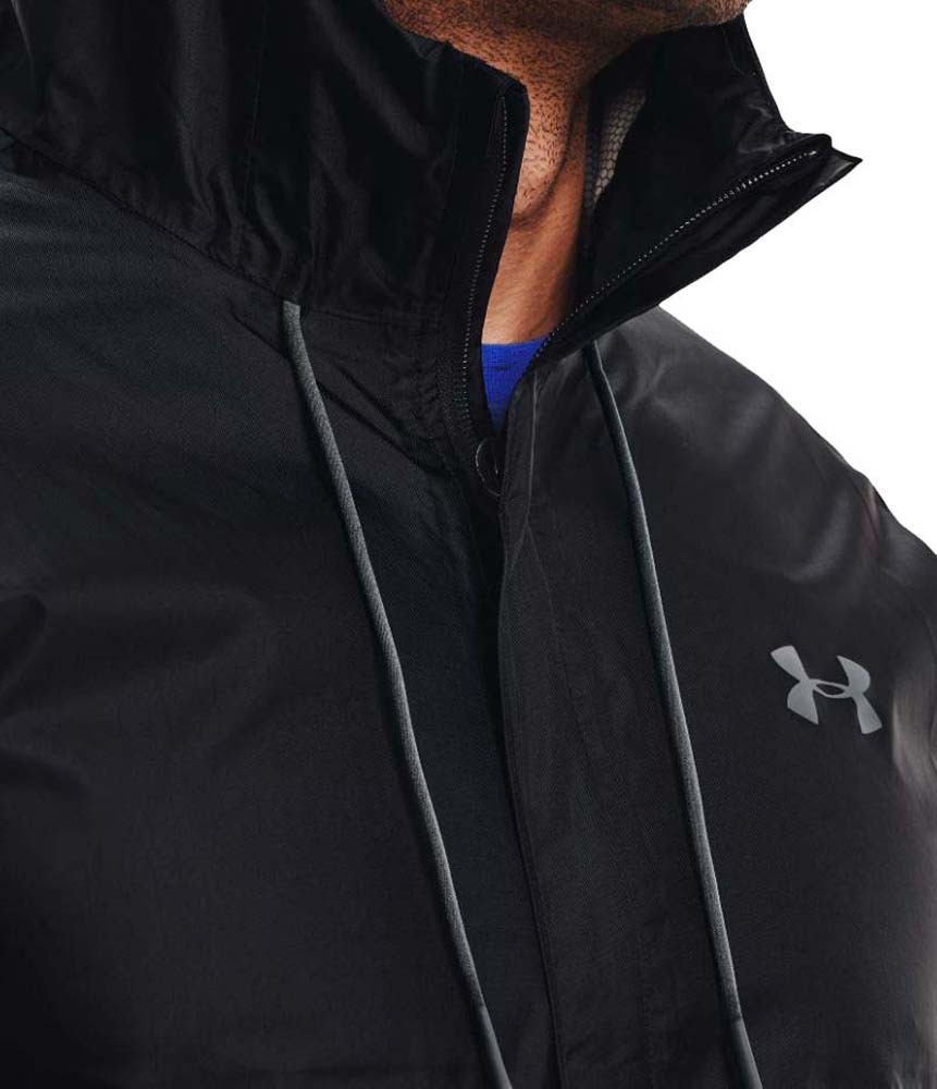 Under Armour Soft shell jacket - black/pitch gray/black 
