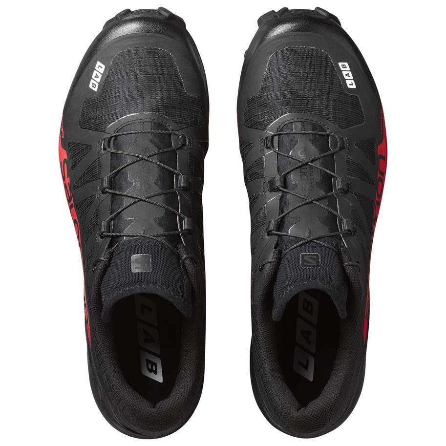 Salomon S/Lab Speedcross Unisex Trail Running Shoes - Black/Racing Red