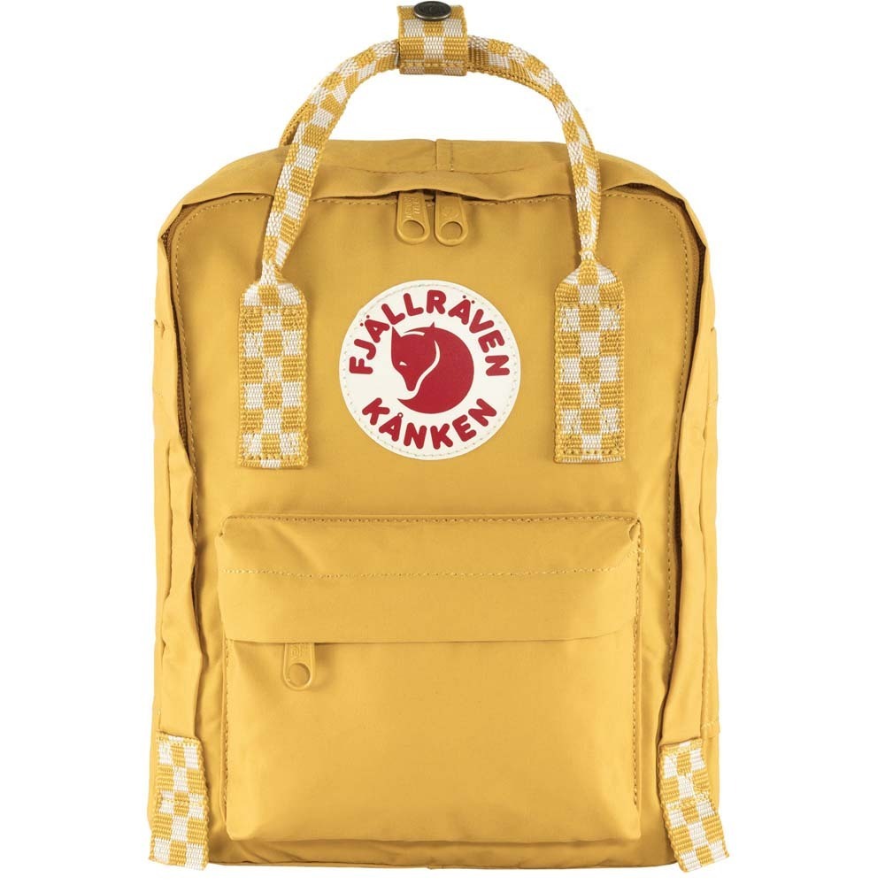 Kanken yellow blue best sale