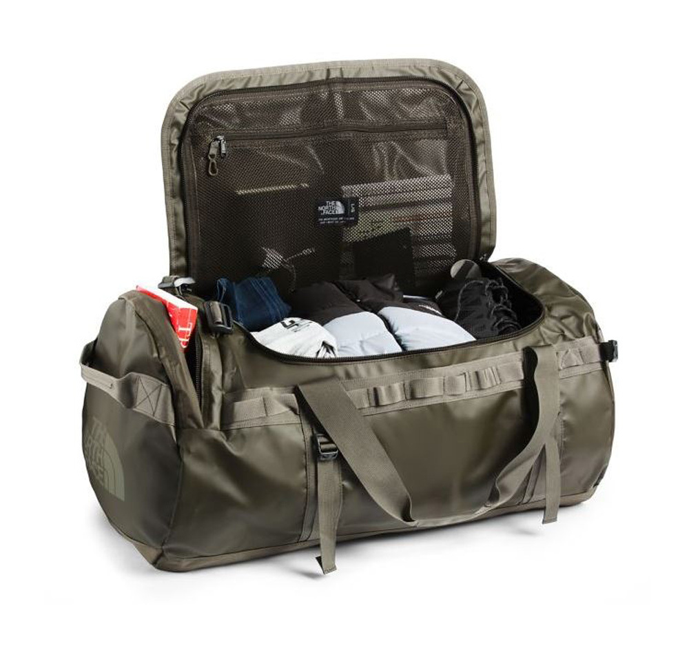 the north face base camp duffel l new taupe green