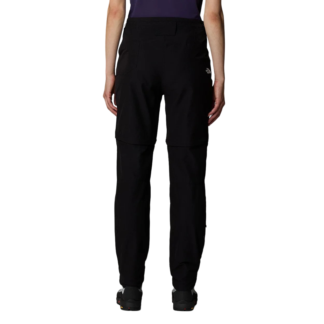 The North Face Exploration Womens Convertible Straight Leg Pants TNF Black NPF AU10 US6