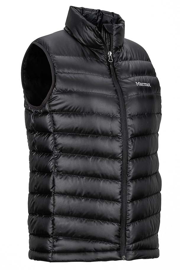 Marmot Jena Womens Lightweight Puffer Down Vest - Black