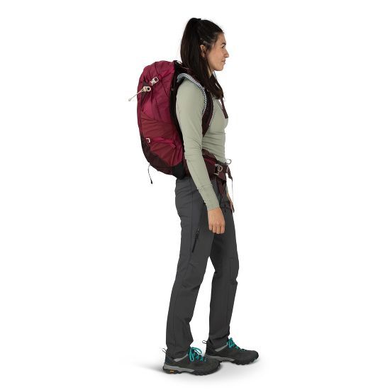 Osprey Sirrus 24L Womens Hiking Daypack - Elderberry Purple/Chiru Tan