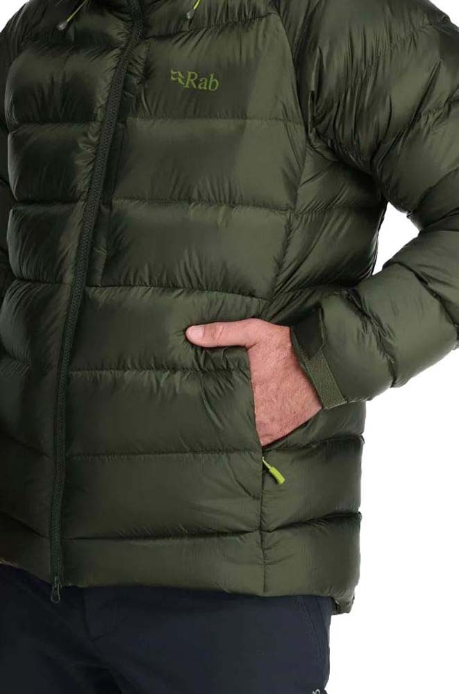 Rab axion jacket green best sale