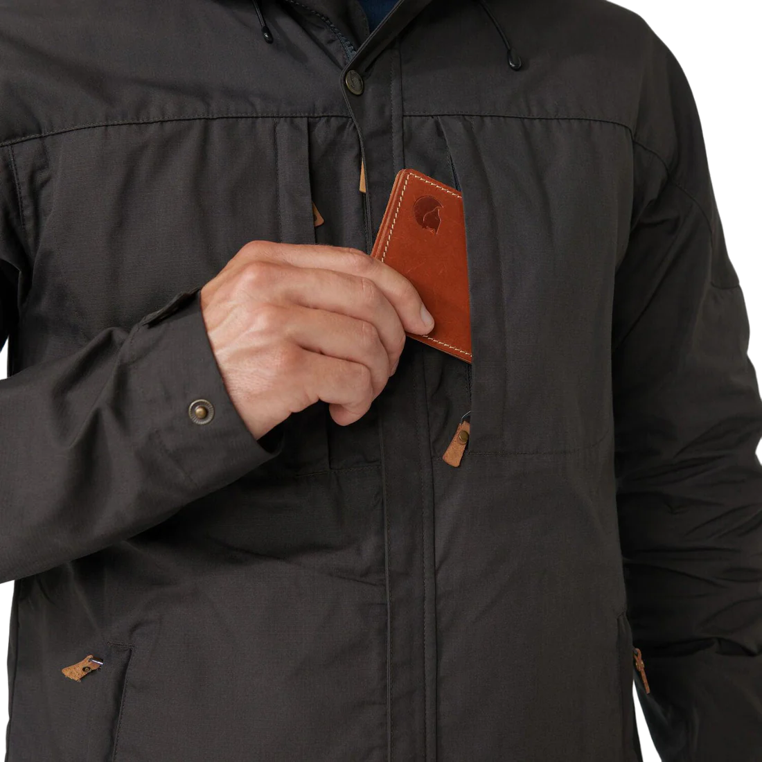 Fjallraven skogso shop jacket dark grey