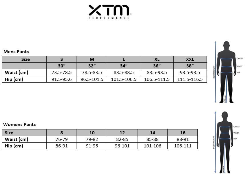 XTM DWR Water Resistant Trackies II Mens Pants - XTM Performance