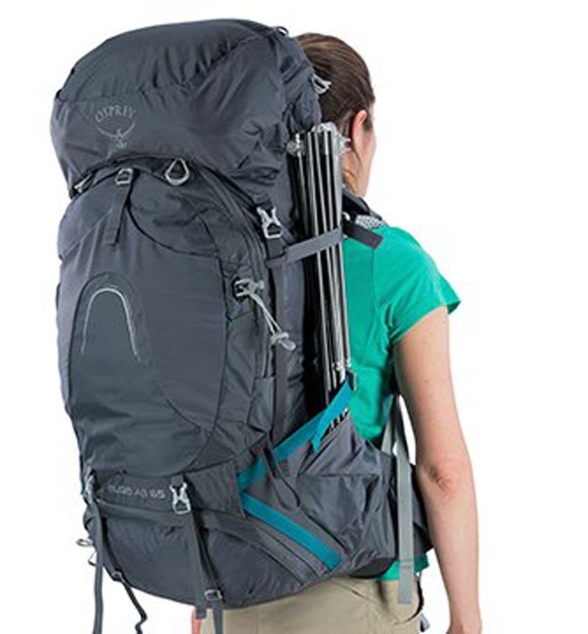 Osprey Aura AG 65L Womens Hiking Backpack - Vestal Grey