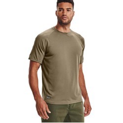 Under Armour 1005684 Men's OD Green Tactical Tech Short Sleeve Shirt - Size  S