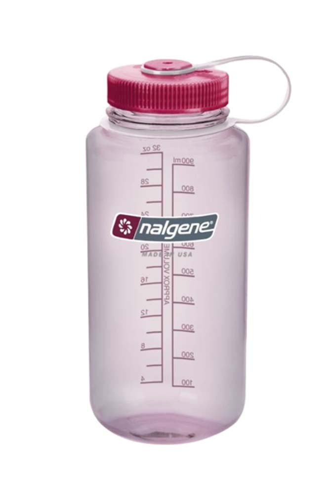NALGENE WIDE MOUTH SUSTAIN WATER BOTTLE BPA & BPS FREE 1L (32oz) MADE IN USA