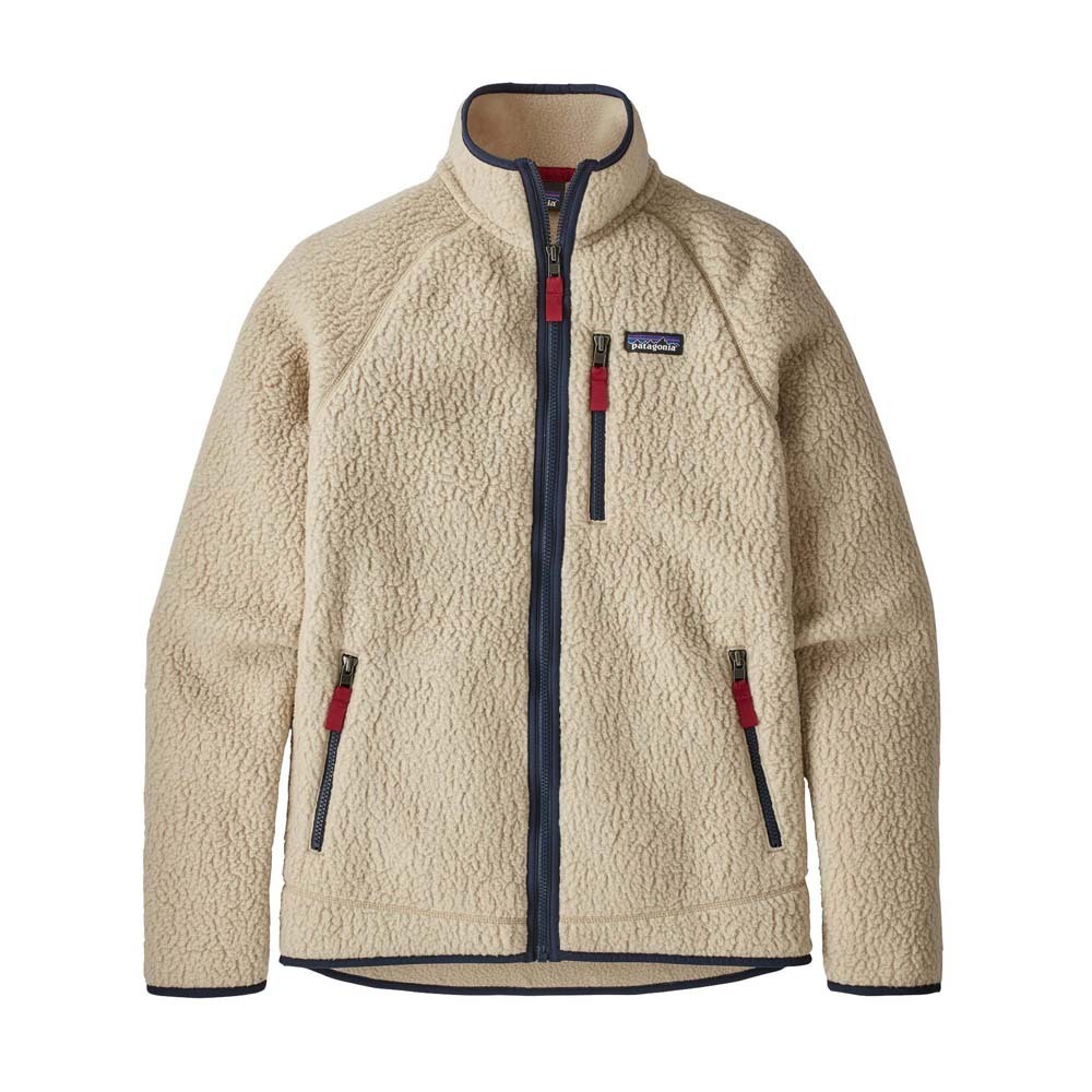 Retro pile jacket el cap khaki on sale