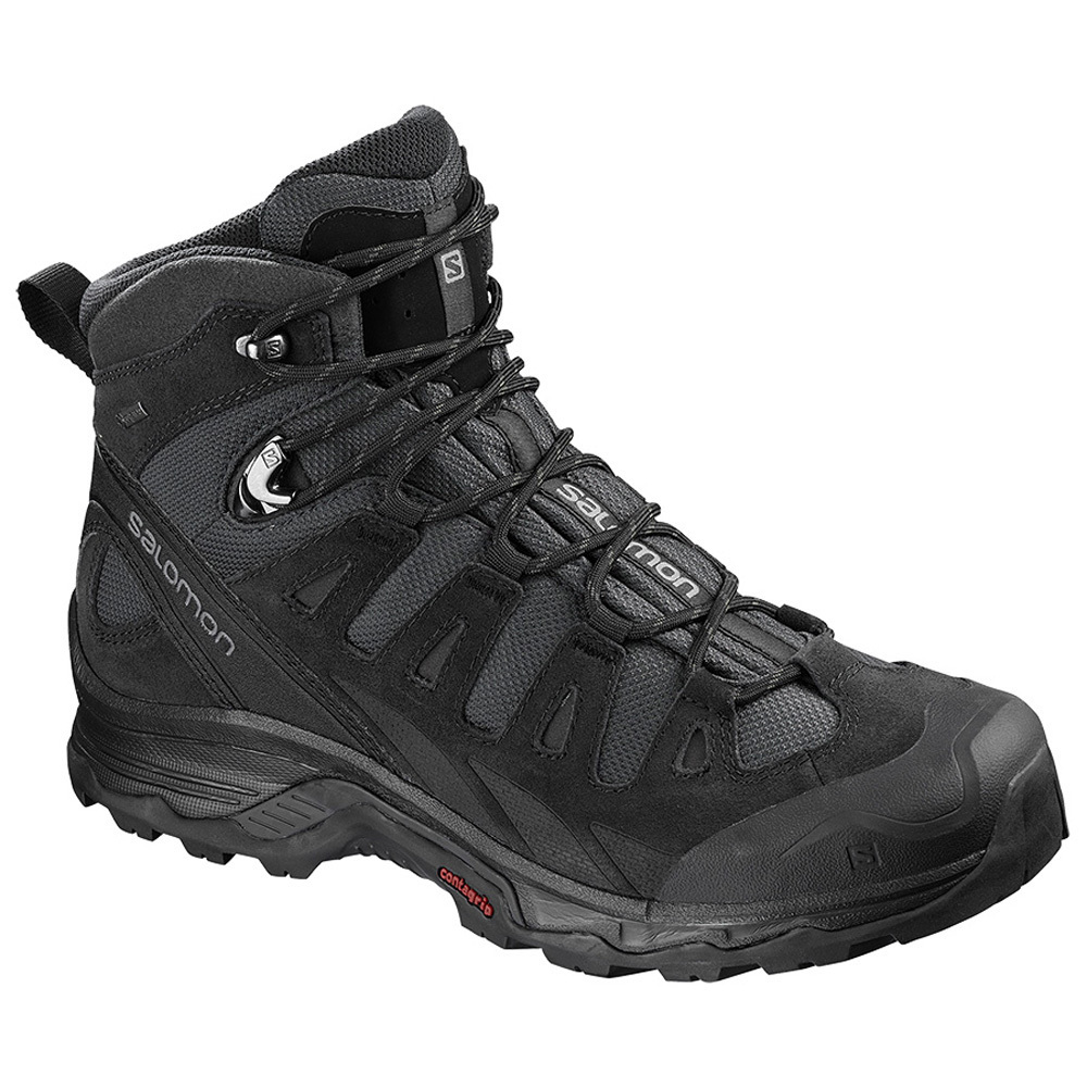 salomon black hiking boots