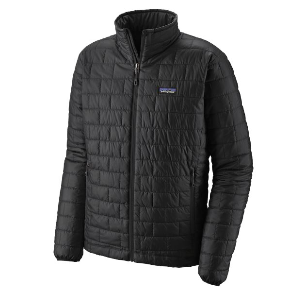 Patagonia Nano Puff Mens Insulated Jacket - Black - L