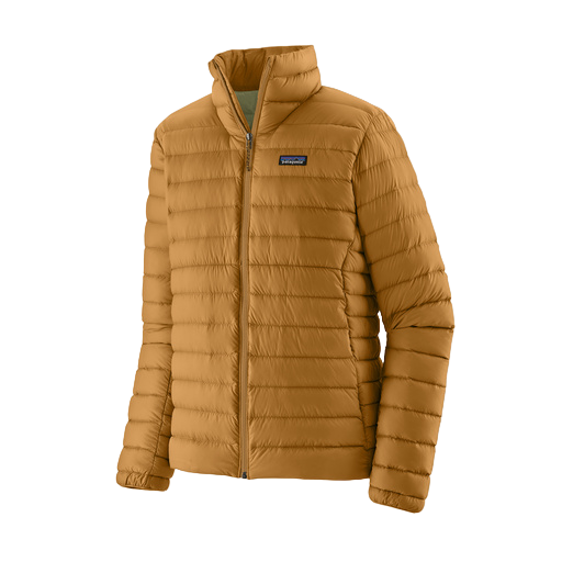 Patagonia Down Sweater Mens Insulated Jacket - Pufferfish Gold - L