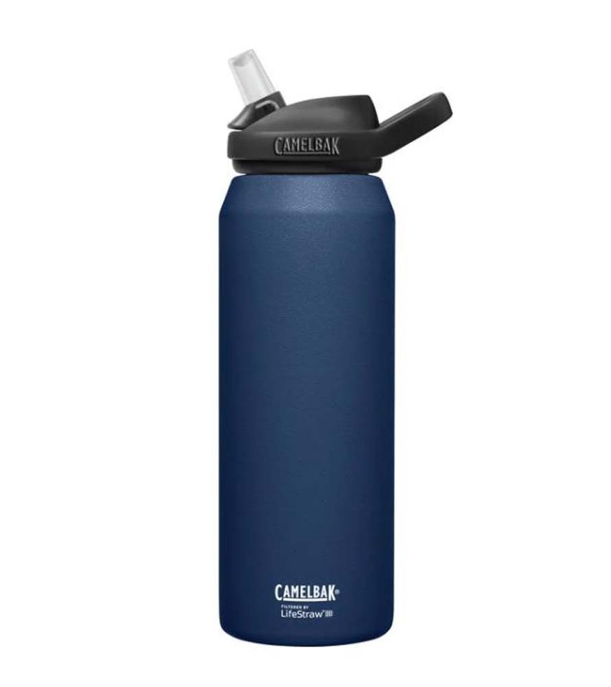 Camelbak Eddy+ SST Insulated Lifestraw Filtration Bottle - Navy - 1L ...