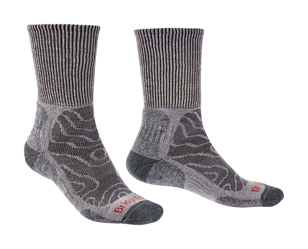 Bridgedale Hike Lightweight Merino Comfort Men Socks - Grey