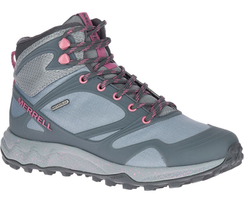 Merrell Altalight Mid Womens Waterproof Hiking Shoes - Monument/Erica