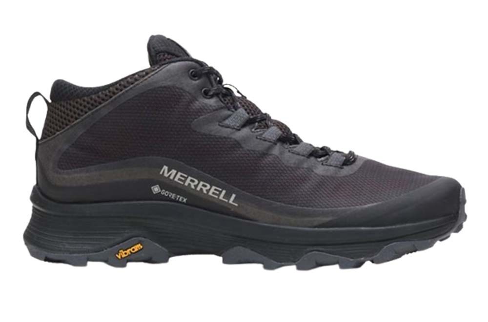 Merrell hiking boots store black