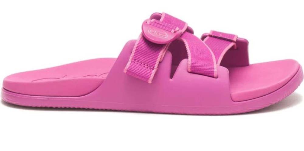 Chaco Chillos Slide Womens Sandals Outskirt Fuchsia US10