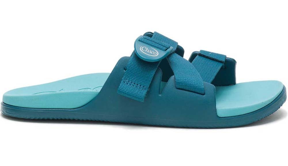 Chaco Chillos Slide Womens Sandals Ocean Blue