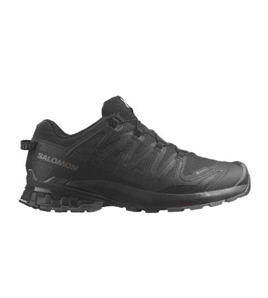 Salomon black shoes online