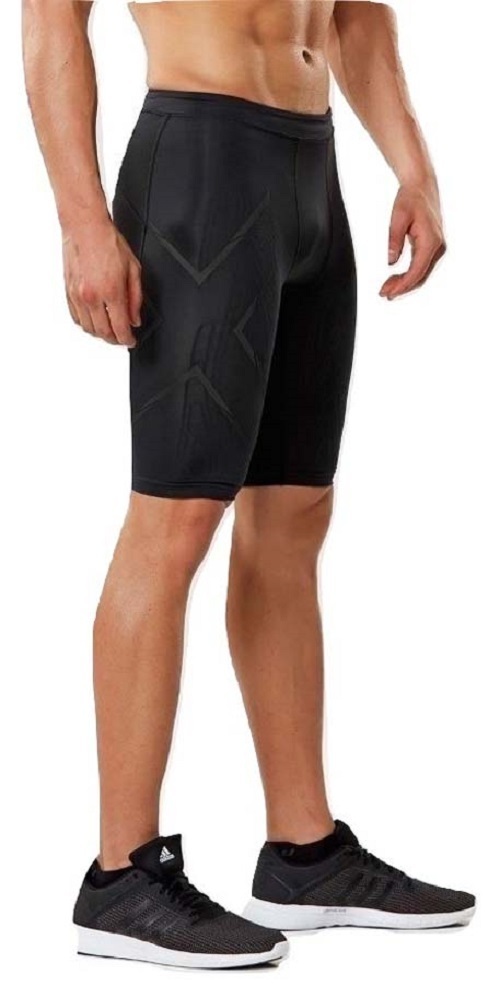 2XU MCS Run Mens Compression Shorts Blk Brf S