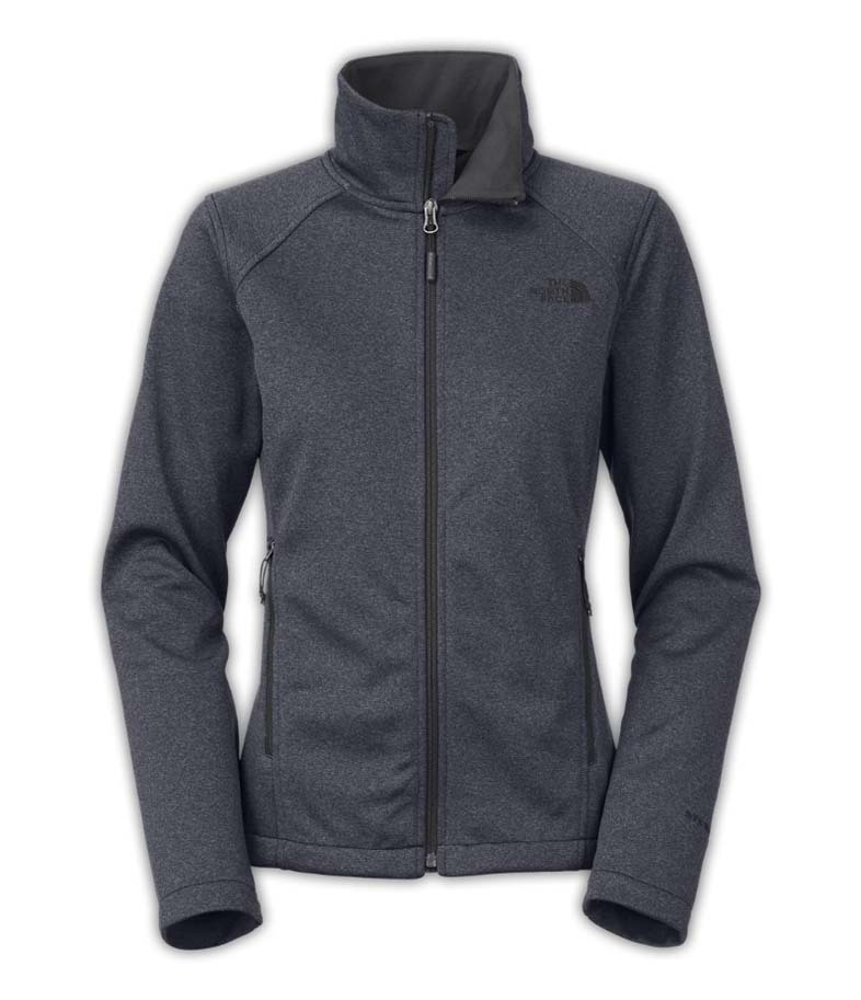 The North Face Womens Canyonwall Softshell Jacket - TNF Medium Grey Heather