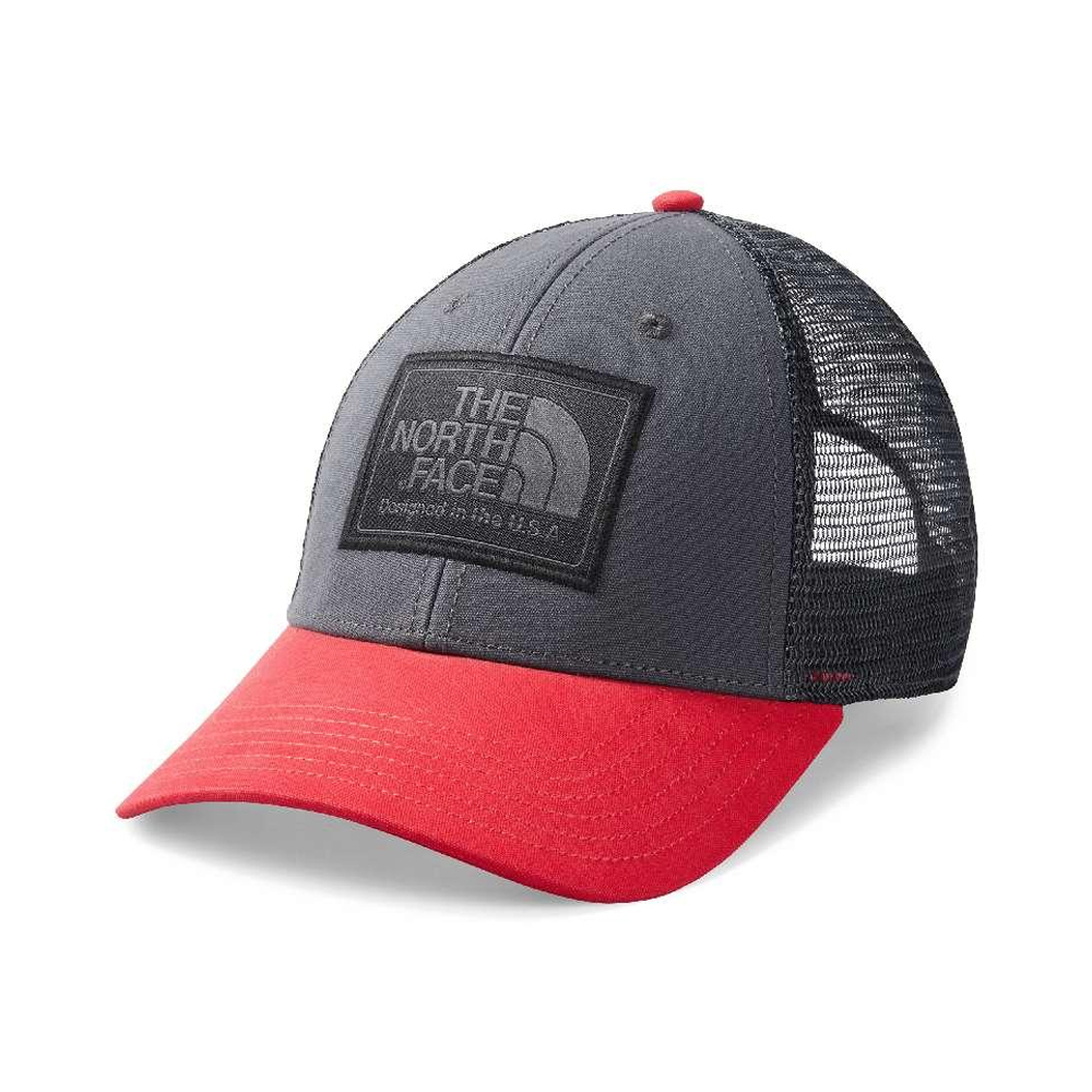 red north face cap