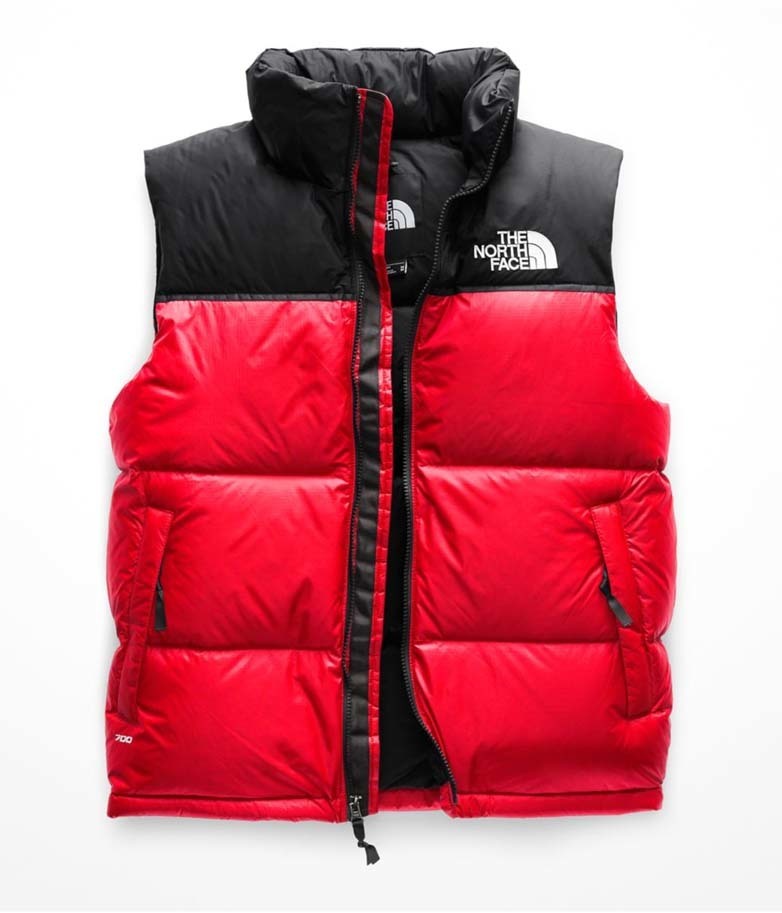 the north face 1996 red