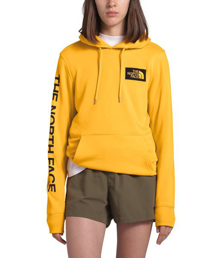 yellow fleece hoodie