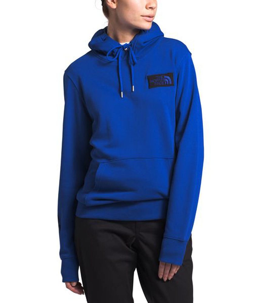 the north face blue hoodie