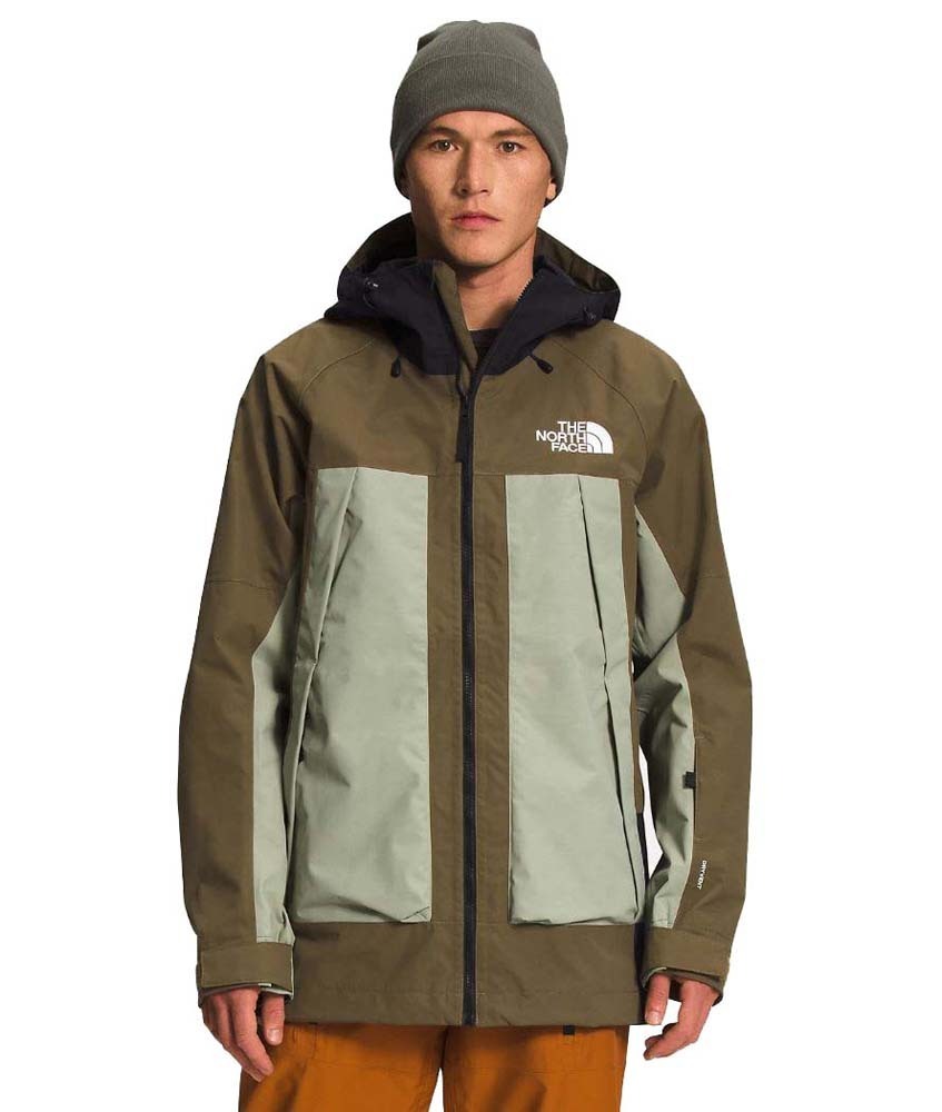 Olive green hotsell snow jacket