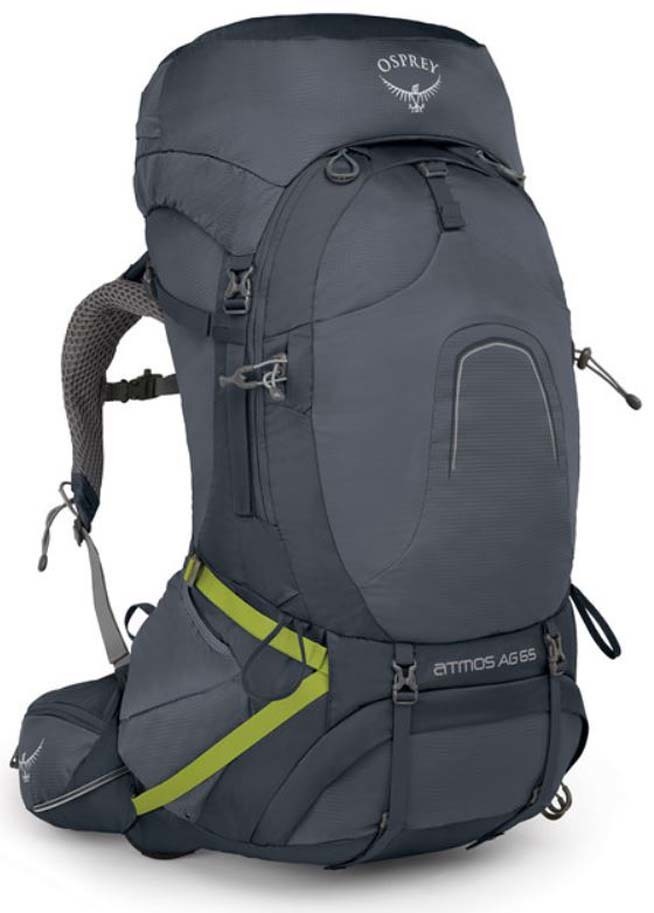 osprey atmos 65 graphite gray