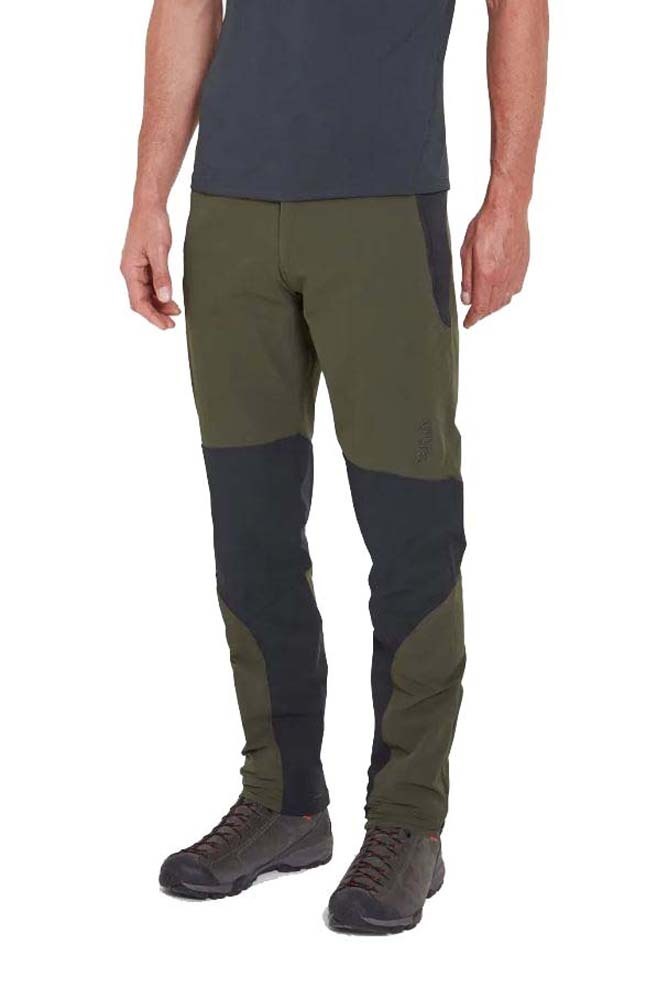 Rab Torque Mens Climbing Pants - Army - 30