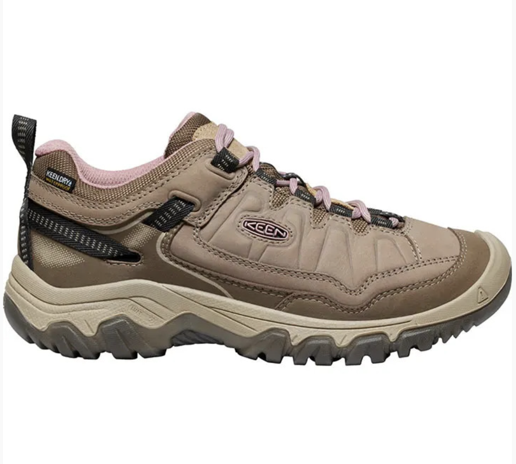 Keen Targhee IV Womens Waterproof Hiking Shoes - Brindle Nostalgia Rose