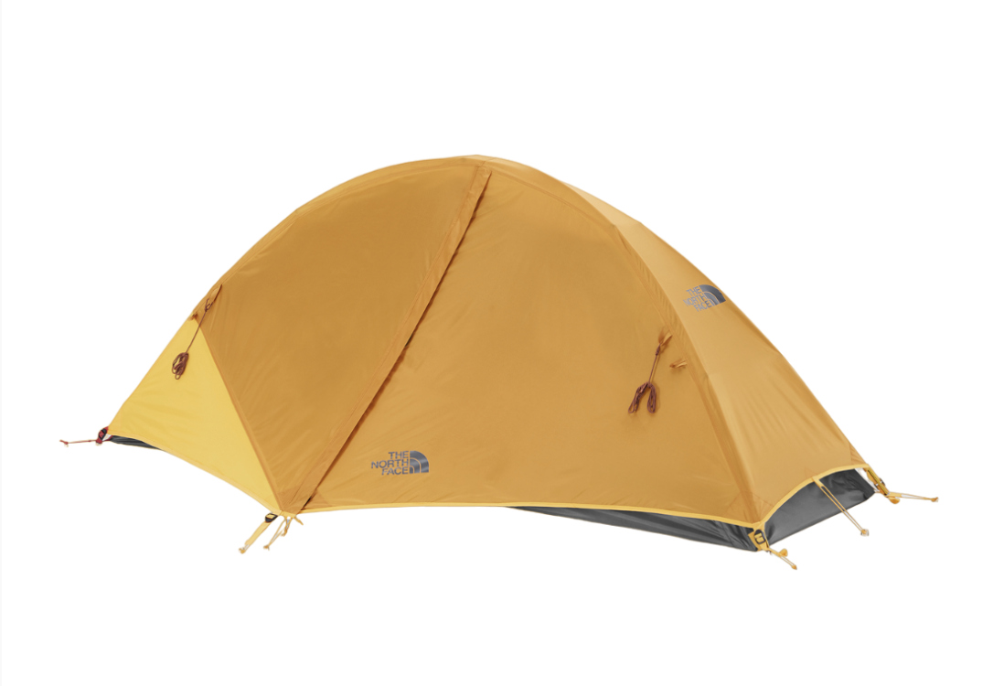 The North Face Stormbreak 1-Person Lightweight Hiking Tent -  Golden Oak/Pavement