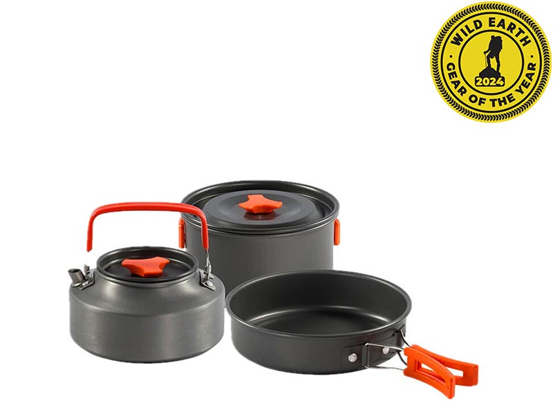 Traverse 3pc Camping Pots Cookset