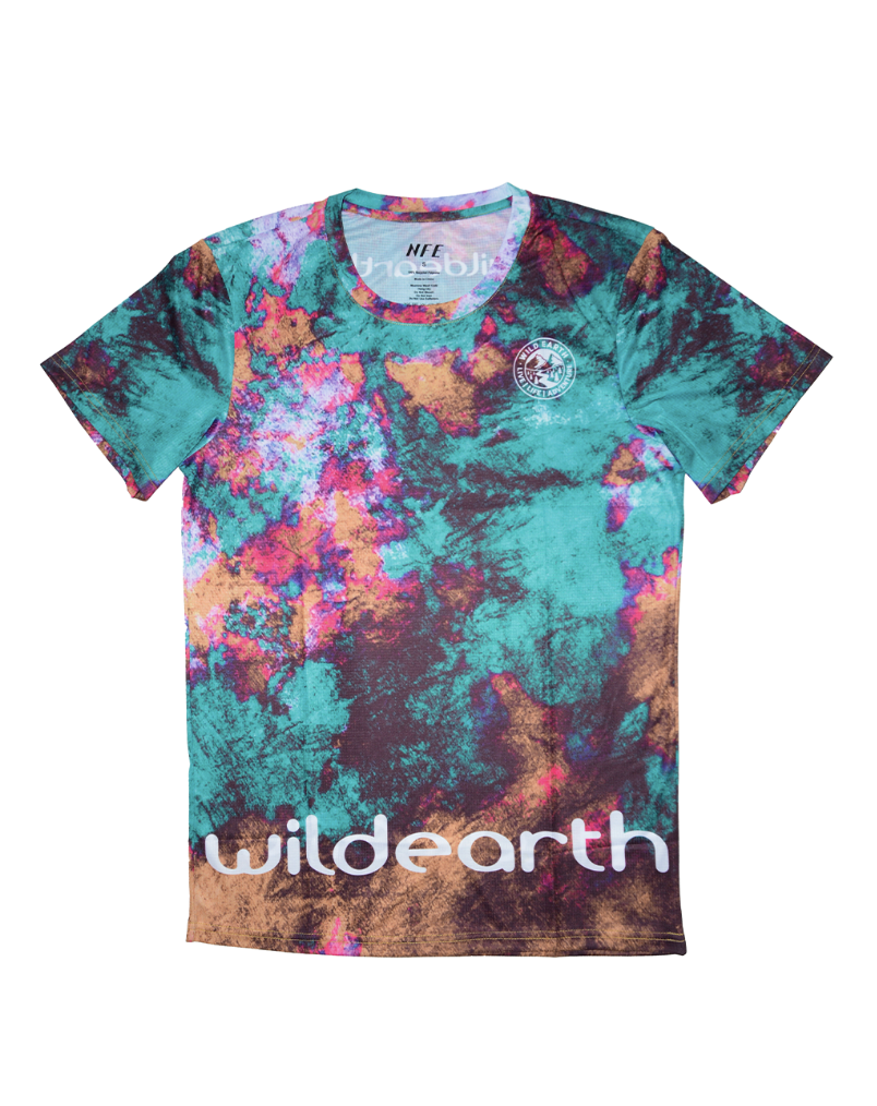 Wild Earth Mens Lightweight Race Shirt - Tie Dye