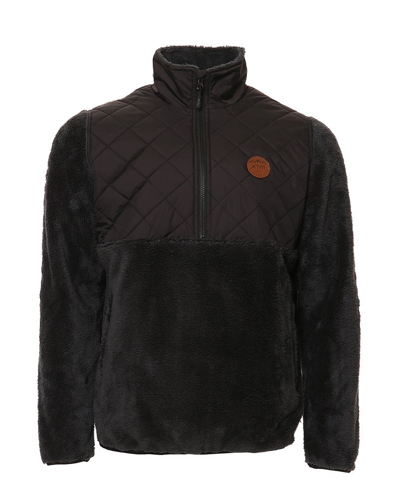 XTM BASECAMP SHERPA FLEECE JACKET - BLACK