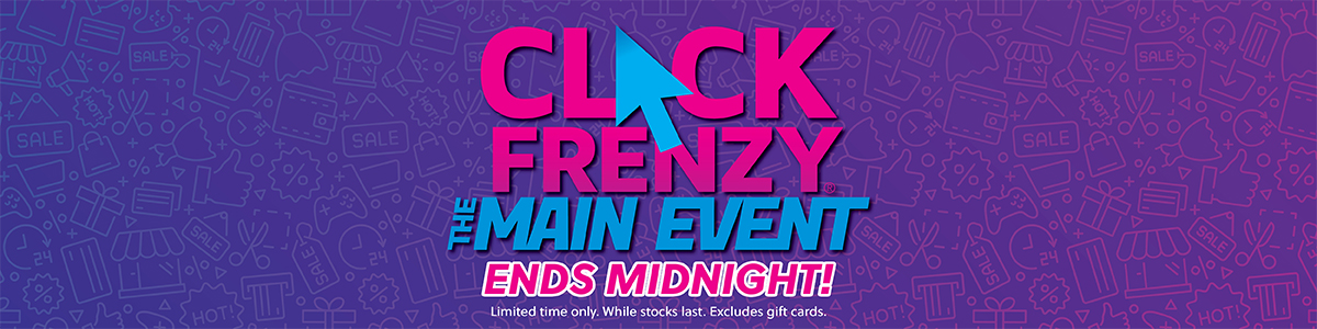 Click Frenzy Ends Midnight 24 XL Cat