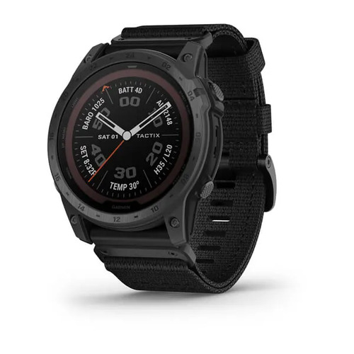 Garmin Tactix 7 Pro Edition Tactical Smartwatch - Black Nylon Band