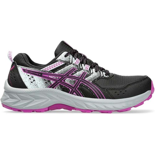 Asics Gel Venture 9 Womens Trail Running Shoes Black Bold Magenta US8.5