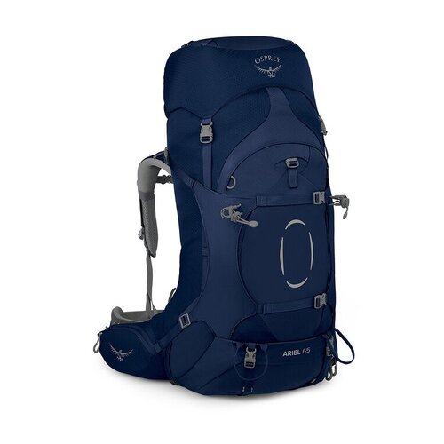 Osprey Ariel 65L Womens Hiking Backpack - Extended Fit - Ceramic Blue - M/L