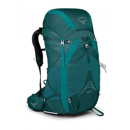 Osprey Eja 58L Lightweight Womens Hiking Backpack - Deep Teal - M/L