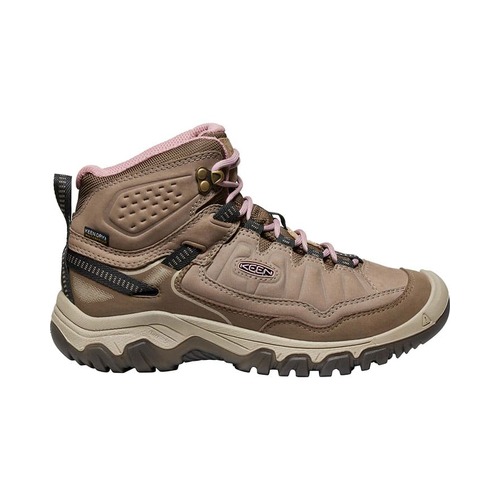 Keen Targhee IV  Womens Waterproof Mid Hiking Boots - Brindle Nostalgia Rose - US10